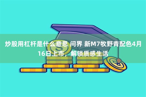炒股用杠杆是什么意思 问界 新M7牧野青配色4月16日上市，解锁质感生活