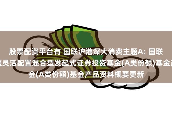 股票配资平台有 国联沪港深大消费主题A: 国联沪港深大消费主题灵活配置混合型发起式证券投资基金(A类份额)基金产品资料概要更新
